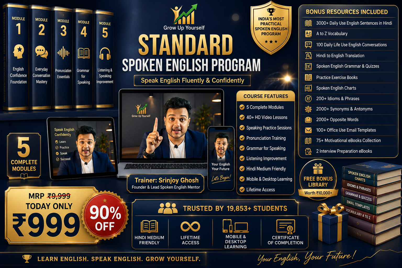 Standard Spoken English Video Course